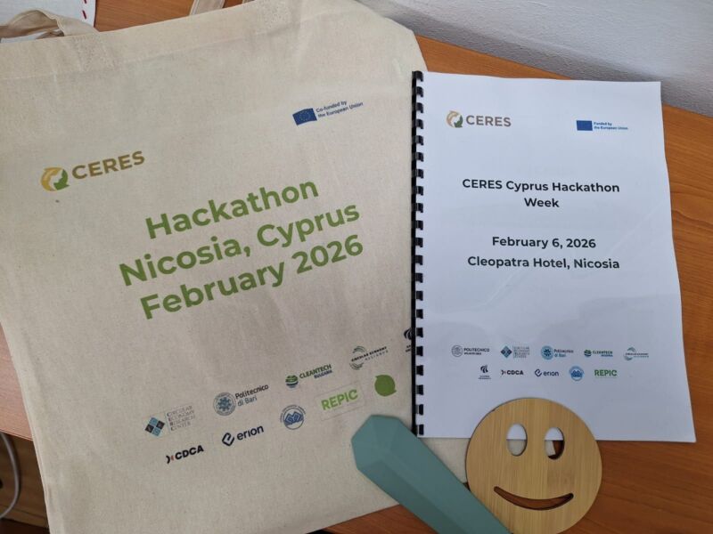 Image for the Tweet beginning: Η@OEBcy συμμετείχε στο διαγωνισμό CERES