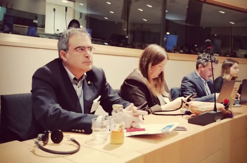 Image for the Tweet beginning: Η ΟΕΒ συμμετείχε σε Συνέδριο