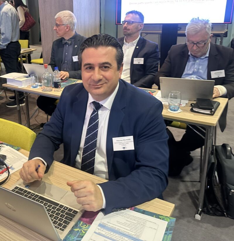 Image for the Tweet beginning: Η @OEBcy συμμετέχει στο Συνέδριο