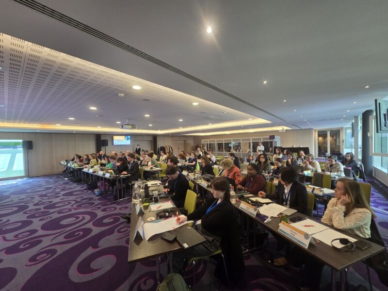 Image for the Tweet beginning: Representing @OEBcy at the EC